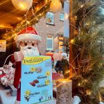 Verkauf beim Weihnachtsmarkt